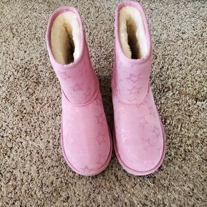 UGG Pink Winter Boots with Cozy Lining